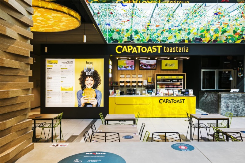 CAPATOAST - Rome, Maximo Shopping Center