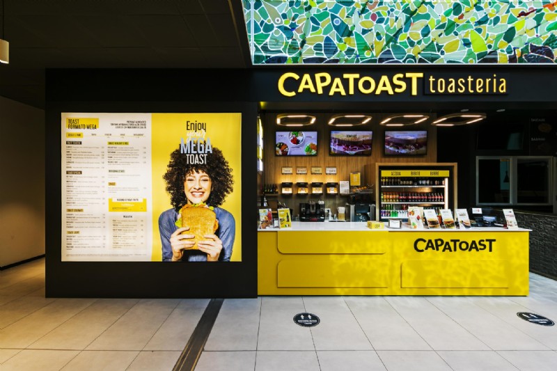 CAPATOAST - Rome, Maximo Shopping Center