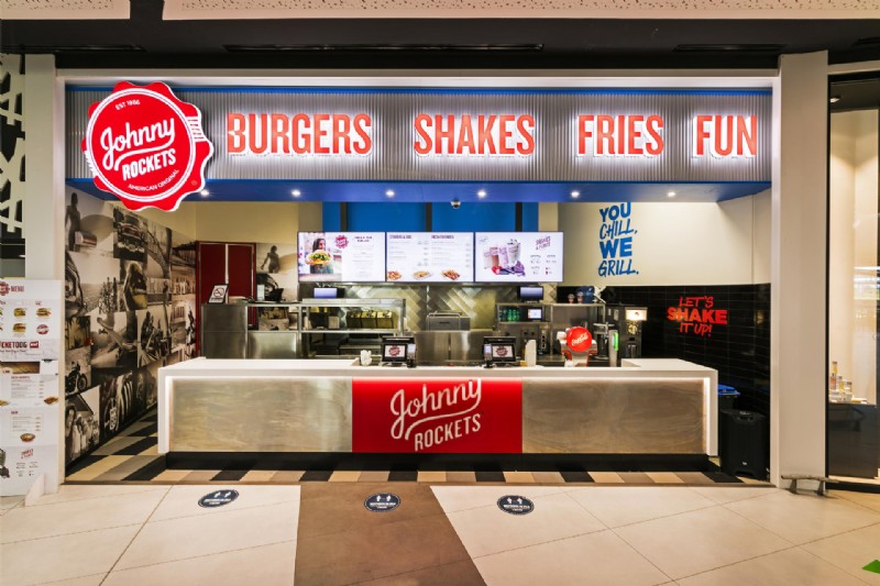 JOHNNY ROCKETS - Rome, Maximo Shopping Center