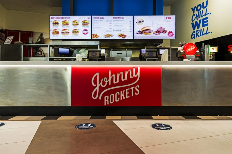 JOHNNY ROCKETS - Rome, Maximo Shopping Center